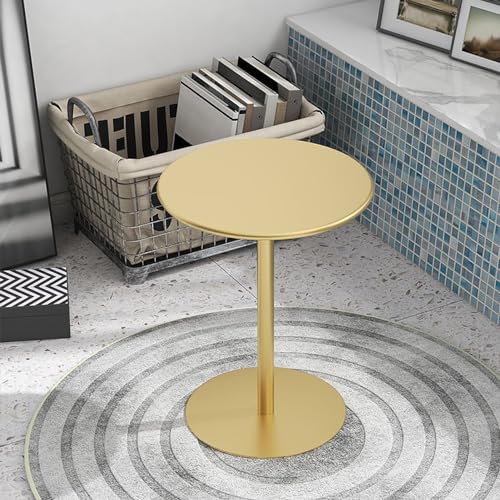MARIYCH Runder Bistro-Stehtisch aus Metall, Cocktailtisch in Thekenhöhe für Wohnzimmerpartys, Esszimmer-Küchenschreibtisch (40 x 40 x 50 cm) von MARIYCH
