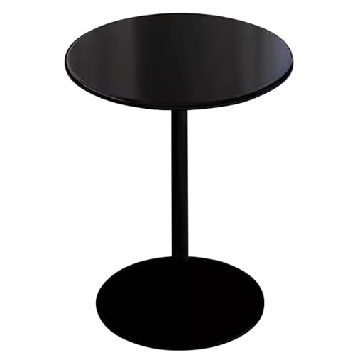 MARIYCH Runder Esstisch, Kleiner Bürotisch, Konferenztisch, Kaffee- und Besprechungstisch | Cocktailbartisch, hoher Bistrotisch, wasserdichter Stehtisch in Thekenhöhe für den Außenbereich, Schwarz ( MARIYCH Runder Esstisch, Kleiner Bürotisch, Konferenztisch, Kaffee- und Besprechungstisch | Cocktailbartisch, hoher Bistrotisch, wasserdichter Stehtisch in Thekenhöhe für den Außenbereich, Schwarz ( von MARIYCH
