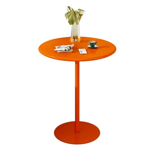 MARIYCH Runder Kaffee- und Kneipentisch, hoher Cocktailtisch aus der Mitte des Jahrhunderts für Wohnzimmerpartys, Esszimmer in der Küche, hoher Schreibtisch für Computer (48 x 48 x 72 cm) von MARIYCH