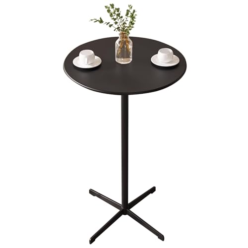 Runder Esstisch in Thekenhöhe, Frühstücksbartisch, Küchentisch, Kneipen-Esstisch, Stehtisch – Cocktail-Bistrotisch aus Metall für den Außenbereich, Garten, Terrasse oder den Innenbereich, Sc Runder Esstisch in Thekenhöhe, Frühstücksbartisch, Küchentisch, Kneipen-Esstisch, Stehtisch – Cocktail-Bistrotisch aus Metall für den Außenbereich, Garten, Terrasse oder den Innenbereich, Sc von MARIYCH