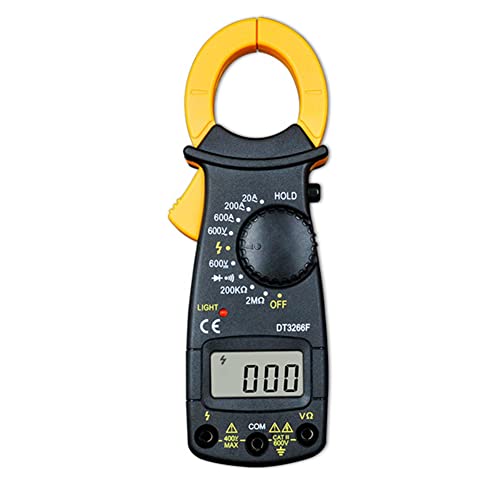 MARKELL 1 Stück Digitale NCV-, Stromzangen, Voltmeter, Amperemeter, 600 A Ohm, Spannungsprüfer von MARKELL