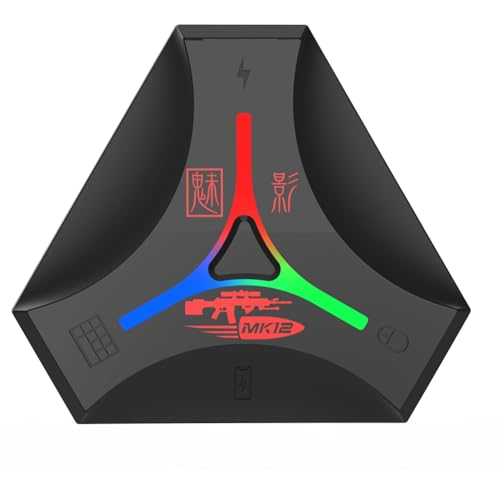 MARKELL 1 Stück MK12 Plug and Paly Controller Mobile Tastatur Maus Konverter Bluetooth 5.0 Kunststoff für Mobiltelefon, 500427525 von MARKELL