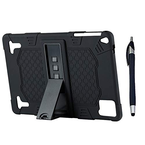 MARKELL 10,1 Tablet HüLle Silikon HüLle Tablet StäNder Universell Tablet HüLle Verstellbarer StäNder mit Kapazitivem Stift von MARKELL