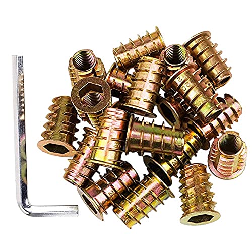 MARKELL 100 Stück Serien M6 x 15 mm Möbelschrauben in Mutter Gewinde Einsätze aus Holz Bolzen Befestigung Anschluss Antrieb mit Sechskant-Stecknüssen MARKELL 100 Stück Serien M6 x 15 mm Möbelschrauben in Mutter Gewinde Einsätze aus Holz Bolzen Befestigung Anschluss Antrieb mit Sechskant-Stecknüssen von MARKELL