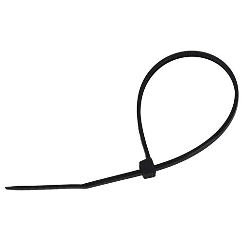 MARKELL 100 X 2,5 Mm X 150 Mm Selbstsichernde Kabel mit ReißVerschluss, Kabelbinder Schwarz von MARKELL