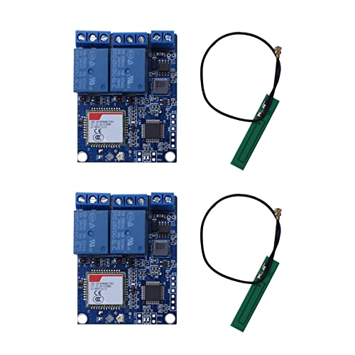 MARKELL 2 x SMS GSM Fernbedienung Schalter Sim800C Stm32F103C8T6 Relaismodul 2 Kanäle für Sauerstoffpumpe im Gewächshaus von MARKELL