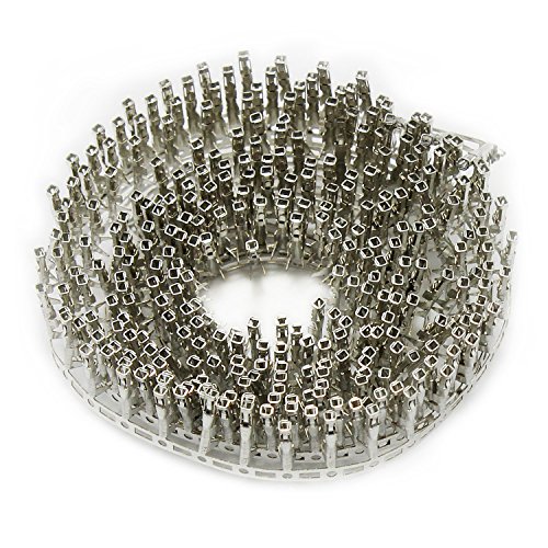 MARKELL 200 Stück 2,54 mm Spindel Stecker Steckverbinder Jumper Kabel Pin zum Crimpen Terminal () von MARKELL