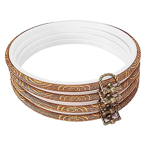 MARKELL 4 Stück Stickrahmen, 20,4 cm, Stickrahmen, aus , Stickrahmen, lose Kreise von MARKELL