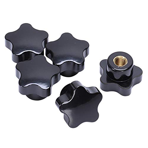 MARKELL 5 Stück Gewinde M8 Sternkopf Klemmmutter 32 mm Griff MARKELL 5 Stück Gewinde M8 Sternkopf Klemmmutter 32 mm Griff von MARKELL
