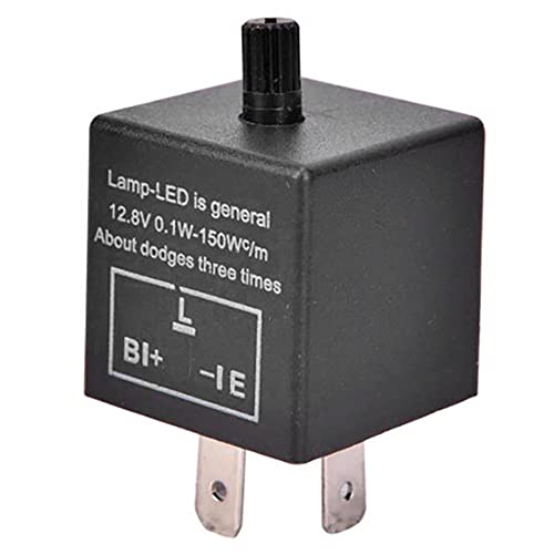 MARKELL Blinkrelais, verstellbar, LED, elektronisch, für Blinker CF13 JL-02 für Auto von MARKELL