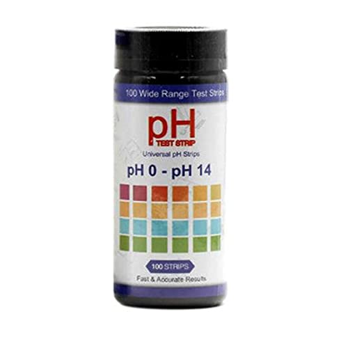 MARKELL Boden Ph Test Streifen 100 Streifen Boden Tester 0-14 Ph Boden Test, Boden Ph Test Streifen, Pflanzen Tester für Boden, Ph Test Streifen von MARKELL