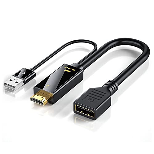 MARKELL Konverterkabel männlich auf 4 K @ 60 Hz Kabel Adapter Konverter kompatibel zu DP von MARKELL