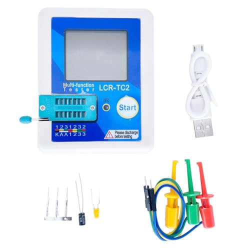 MARKELL -TC2 Transistor-Tester, Diode, Triode, Kapazität, V2, Multimeter, Kondensator, Widerstand, Multifunktions-Zähler, Tester einfach zu bedienen MARKELL -TC2 Transistor-Tester, Diode, Triode, Kapazität, V2, Multimeter, Kondensator, Widerstand, Multifunktions-Zähler, Tester einfach zu bedienen von MARKELL