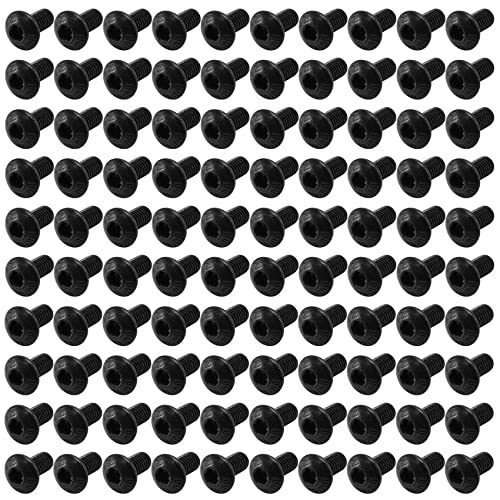 MARKELL M3 x 6 mm Sechskant-Knopfschrauben, 100 Stück MARKELL M3 x 6 mm Sechskant-Knopfschrauben, 100 Stück von MARKELL