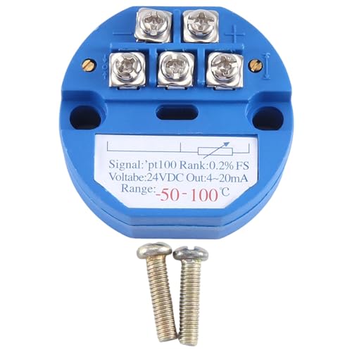 MARKELL Modul Temperatursender RTD PT100, thermischer Widerstand -50 – 100 °C, Ausgang DC 24 V, 4 – 20 mA, langlebig von MARKELL
