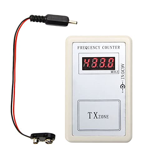 MARKELL Tragbare Fernbedienung, Frequenzmesser, ohne , Zubehör, Tester für digitale Zähler, 250 – 450 MHz, für Garagentor, automatisches Auto von MARKELL