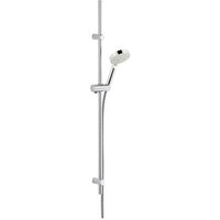Brause-Set Heinrich Schulte Ascona Brausestange 900 mm, 5 Strahlarten, Ø 100 mm, chrom - Z051533-00010 von MARKENARTIKEL