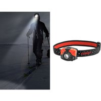 Markenartikel - led Stirnlampe 435 Lumen dimmbar zum Joggen & Camping, Batteriebetrieben von MARKENARTIKEL