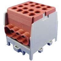 Hauptleitungs-Abzweigklemme - braun, 1-polig 2x Eingang 35 mm² / 6x Ausgang 25 mm² Hauptleitungs-Abzweigklemme - braun, 1-polig 2x Eingang 35 mm² / 6x Ausgang 25 mm² von MARKENARTIKEL