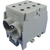 Hauptleitungs-Abzweigklemme - grau, 1-polig 2x Eingang 70 mm² / 2x Ausgang 70 mm² Hauptleitungs-Abzweigklemme - grau, 1-polig 2x Eingang 70 mm² / 2x Ausgang 70 mm² von MARKENARTIKEL