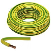1m Erdungskabel H07V-K 450/750V lgy 10mm2 Grün/Gelb Meterware Kabel von MARKENLOS