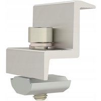 Markenlos - 10 st. Endklemme 40mm + T-Nut Set Photovoltaik-Module Solar pv alu von MARKENLOS