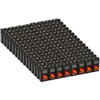 Markenlos - 120x 9V-Block Rauchmelder Batterie für Rauchwarnmelder Messgeräte Spielzeuge von MARKENLOS