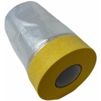 Markenlos - Abdeckfolie Malerkrepp Klebeband Abdeckband Masker Tape 550mmx20m Malerplane 5x von MARKENLOS