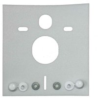 Schallschutz Set für wandhängende wc 420 x 390 x 4mm nach din 1386 von MARKENLOS