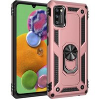 Cofi1453® Silikon tpu Slim Case mit 360 Grad Ring Ständer Schutzhülle Kickstand Handyhülle Magnetische Autohalterung kompatibel mit Rose iPhone se von MARKENLOS