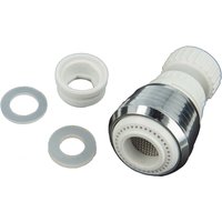 Markenlos - eurotools Schwenkbarer Kugel - Strahlregler mit 2 Strahlfunktion für Armatur Auslauf M22 M24 Markenlos - eurotools Schwenkbarer Kugel - Strahlregler mit 2 Strahlfunktion für Armatur Auslauf M22 M24 von MARKENLOS