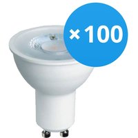 Mehrfachpackung 100x LED-Spot GU10 PAR16 4W 345lm 36D - 827 Extra Warmweiß Ersatz für 50W von MARKENLOS