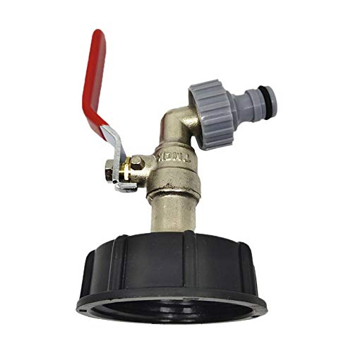 IBC-Wassertank Universal Adapter Kunststoff Mit Dichtring, 15 Mm Wasserhahn-Adapter, Garten-Wasserhahn-Anschluss-Armaturen von MARKENPRODUKT