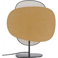 [GEBRAUCHT] B-Ware Market Set Tischlampe Screen 70's Tischleuchte Tischlicht Mehrfarbig Leinen 48cm von MARKET SET