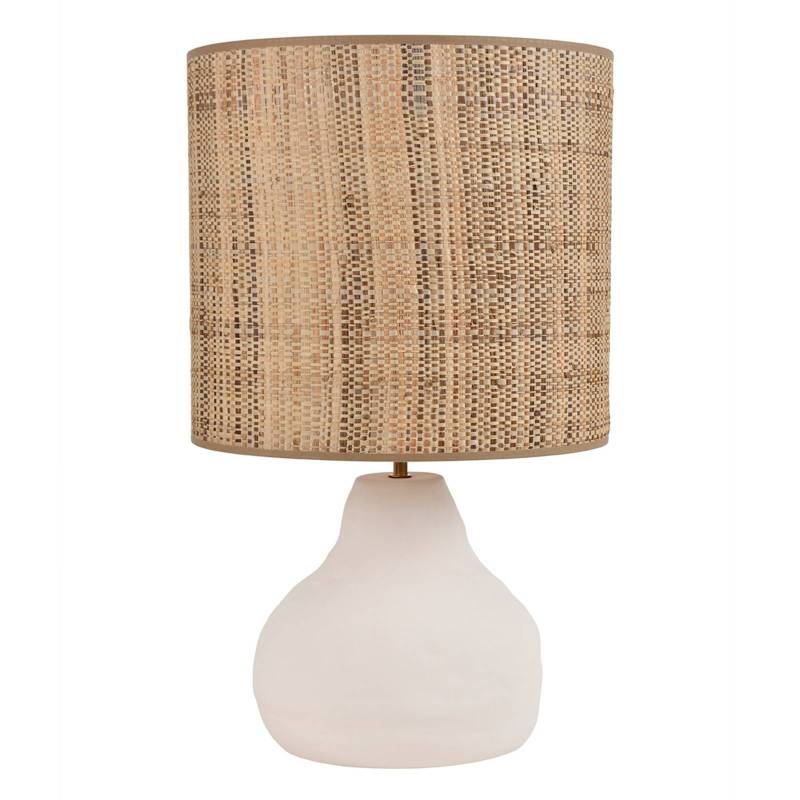 MARKET SET Portinatx M Tischleuchte Höhe 58cm weiß von MARKET SET