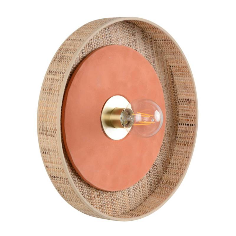 MARKET SET Portinatx Wandleuchte terracotta, Ø40cm MARKET SET Portinatx Wandleuchte terracotta, Ø40cm von MARKET SET