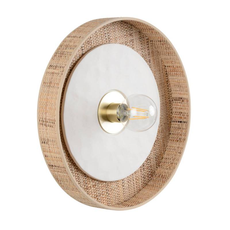 MARKET SET Portinatx Wandleuchte weiß, Ø40cm MARKET SET Portinatx Wandleuchte weiß, Ø40cm von MARKET SET