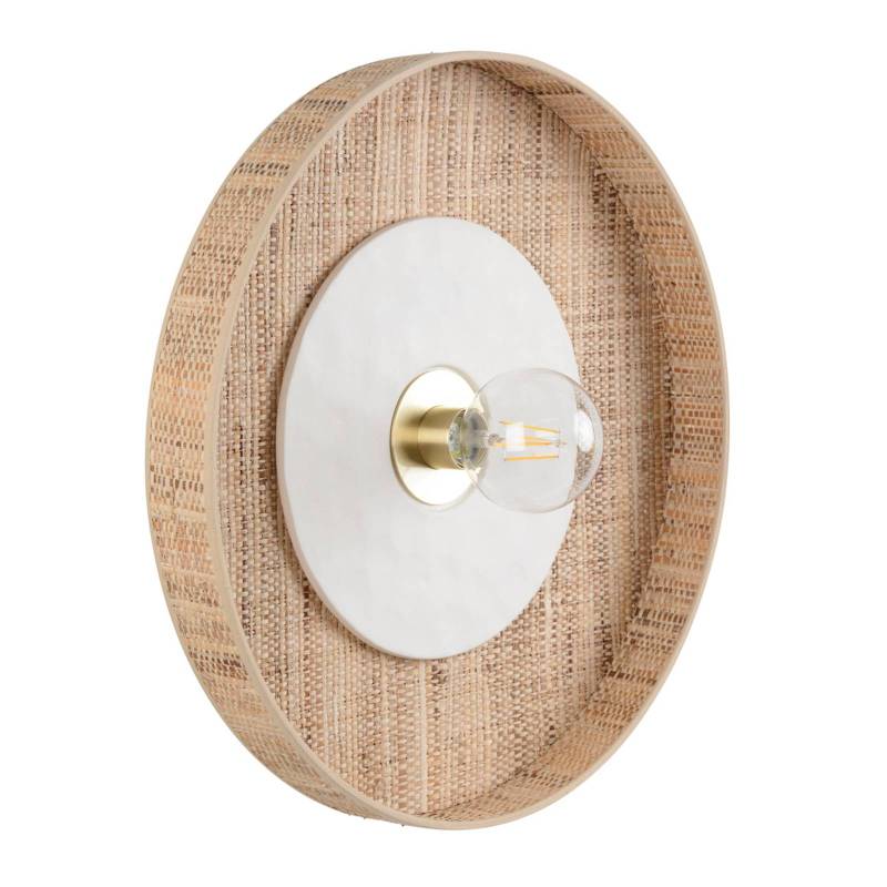 MARKET SET Portinatx Wandleuchte weiß, Ø50cm MARKET SET Portinatx Wandleuchte weiß, Ø50cm von MARKET SET