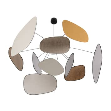 Market Set Screen 70's Hängelampe Hängeleuchte Deckenlampe Leuchte Leinen 1 Flg. B-Ware Market Set Screen 70's Hängelampe Hängeleuchte Deckenlampe Leuchte Leinen 1 Flg. B-Ware von MARKET SET