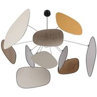[NEUWERTIG] Market Set Screen 70's Hängelampe Hängeleuchte Deckenlampe Leuchte Leinen 1 Flg. B-Ware von MARKET SET