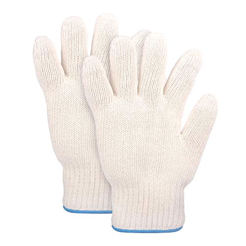 Generic Hitzebeständig Ofenhandschuh Hot Oberfläche Handler weiß von MARKETTY
