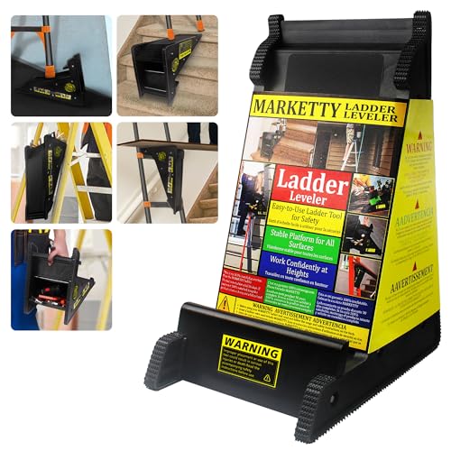 MARKETTY Nivellierer, Werkzeugauszugsleiter, schwarz, Standard, langlebiger Kunststoff MARKETTY Nivellierer, Werkzeugauszugsleiter, schwarz, Standard, langlebiger Kunststoff von MARKETTY