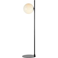 Markslojd - dione Globe Stehlampe 1 Licht Schwarz, Weiß von MARKSLOJD