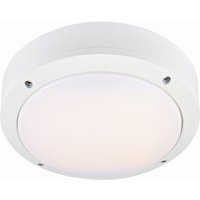 Markslojd - luna - led Außenschott Deckenleuchte Weiß IP44 von MARKSLOJD