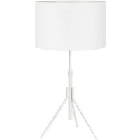 Markslojd - sling - 1 Leichte Innentischlampe Weiß mit zylindrischem Schirm, E27 von MARKSLOJD