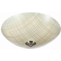 Cross 35 - led Indoor Small Patterned Flush Deckenleuchte Stahl - Markslojd von MARKSLOJD