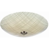 Cross 43 - led Indoor Large Patterned Flush Deckenleuchte Stahl - Markslojd von MARKSLOJD