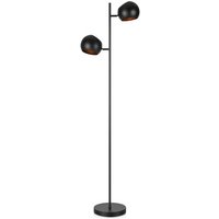 Markslojd - edgar - 2 Licht Innen Stehlampe Schwarz, E14 von MARKSLOJD