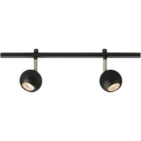 Markslojd EXPAND Twin Spot 2 Licht 50cm Gu10 Rund Schwarz von MARKSLOJD