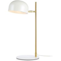 Markslojd POSE Schreibtisch Tischlampe 1 Hellweiß, Messing gebürstet von MARKSLOJD